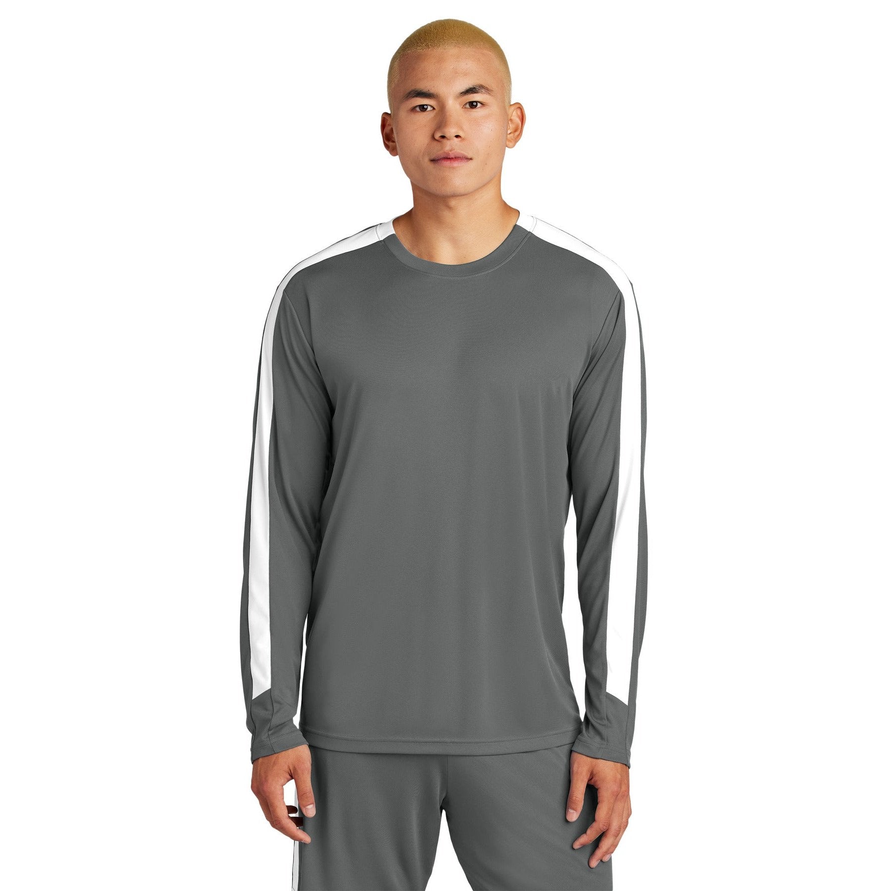 Sport-Tek-Sport-Tek® Competitor™ United Long Sleeve Crew ST100LS-MedTech-3